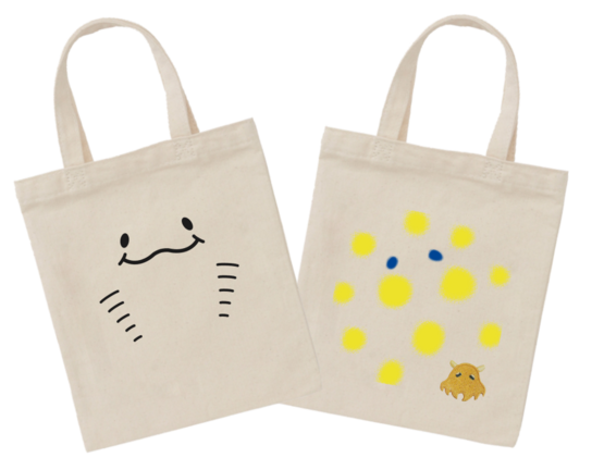 Make your own original polka dot bag!
