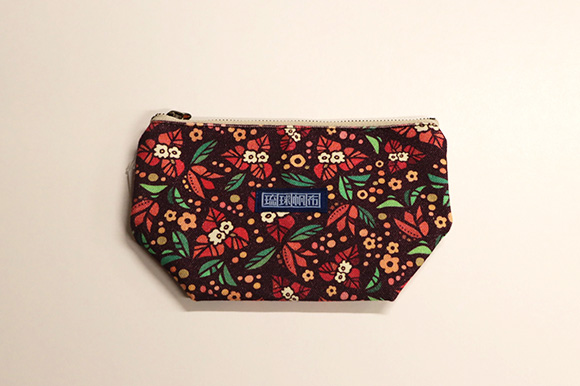 琉球帆布×pokke104 ポーチB