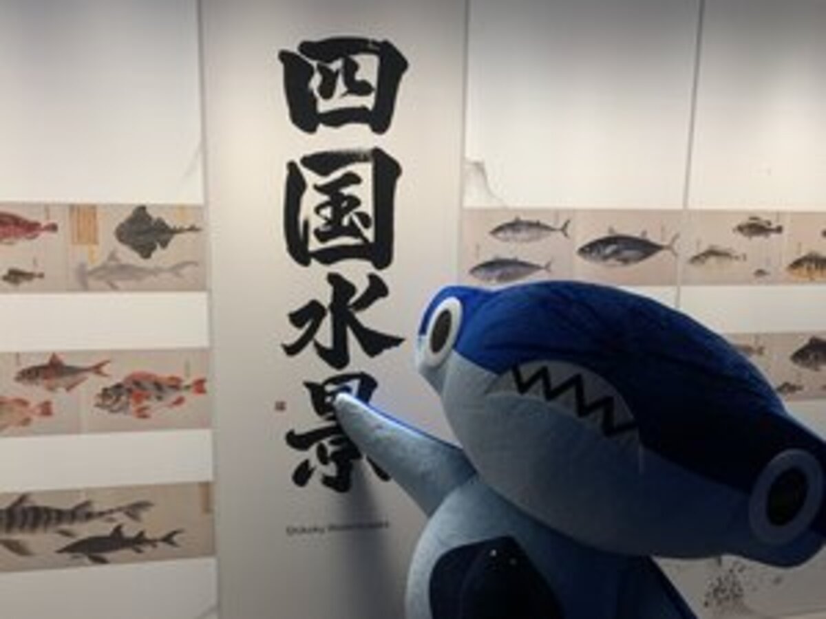 さかなクンのギョ魚ギョッ イラスト展 さかなクンが描く四国水族館のお魚たち アトア News 公式 アトア Atoa 神戸