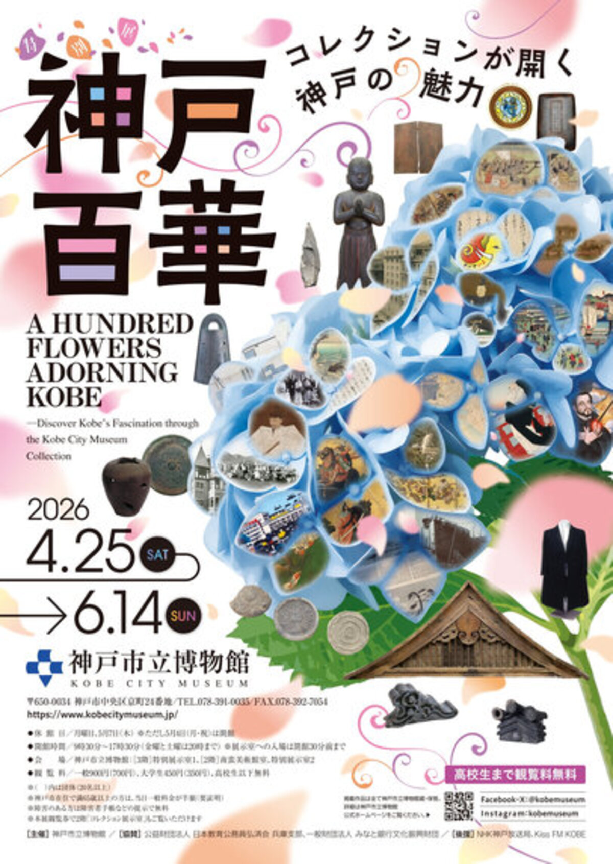 神戸市立博物館 特別展「神戸百華―コレクションが開く神戸の魅力」との